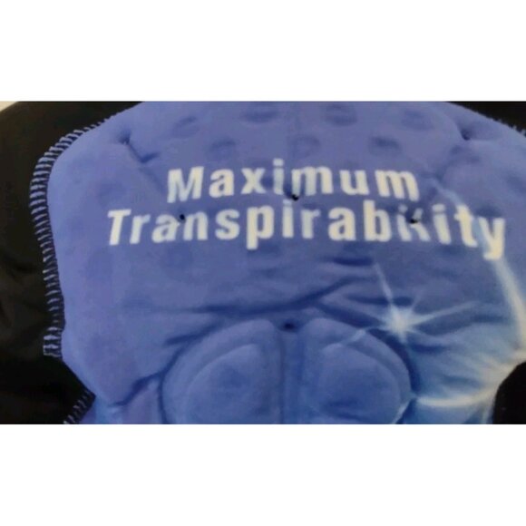 QUALIDYNE Padded Bicycle Cycling Shorts Mens Transpirability Red Black Size 2XL - Picture 10 of 14